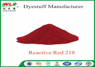 Organik Kimyasal Polyester Giysi Boyası C I Kırmızı 218 Reaktif Kırmızı P-6B