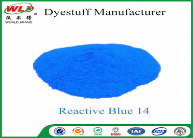 Custom Textile Dyes And Chemicals Reactive Blue 14 Light Fastness 4 - 5