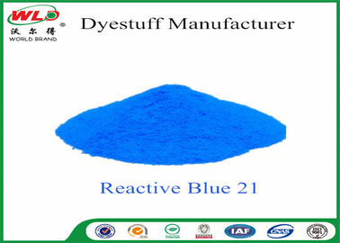 Özel Toksik Olmayan Kumaş Boyası Reaktif Turkuaz Mavi WGE C I Mavi 21